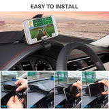 Dashboard Phone Holder Car Universal Phone Mount NonSlip Adjustable Safe Driving for Smartphone
