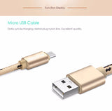 SUPTEC Micro USB Cable, Nylon Fast Charging Data Cable for Samsung Galaxy S7 S6 S5 Xiaomi Huawei Universal Android Phone Charger