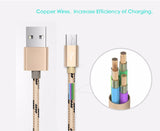 SUPTEC Micro USB Cable, Nylon Fast Charging Data Cable for Samsung Galaxy S7 S6 S5 Xiaomi Huawei Universal Android Phone Charger