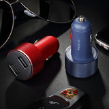 LCD Digital Display Dual USB Car-Charger