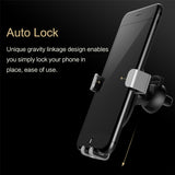 Car Phone Holder For iPhone X 8 7 6 6s Plus Samsung Air Vent Metal Universal Stand For 4-6 Inch Smartphone