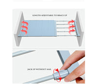 Étagère de rangement extensible