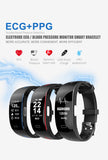 Volemer  P3 ECG+PPG Blood Pressure Heart rate Monitoring Smart Band Pulsometer Smart Wristband Sport Fitness Smart Bracelet