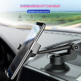 Car Phone Holder For iPhone X 8 7 6 6s Plus Samsung Air Vent Metal Universal Stand For 4-6 Inch Smartphone