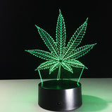 3D Visual Illusion Lampe Transparent Acrylique Veilleuse Led Lampe 7 Changement De Couleur Touch Table Lampe Kids Lave Lampe