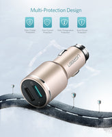 Car Charger Dual USB Quick Charge 3.0