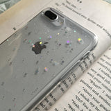 luxury glitter case for iphone 8 plus x 10 bling shell phone cases Twinkle stars etui for iphone 7 6 6s plus full soft fundas