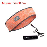 Bandeau Chapeau Sports doux Casquette Écouteur Stéréo S M L Taille Écharpe Casque avec Micro