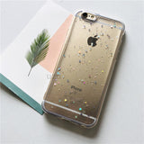 luxury glitter case for iphone 8 plus x 10 bling shell phone cases Twinkle stars etui for iphone 7 6 6s plus full soft fundas