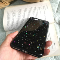 Glitter star case for iphone 8 7 6 6s plus x 10 6plus 7plus 8plus soft silicone bling cases etui for iphone 7 plus stars cover