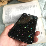 Glitter star case for iphone 8 7 6 6s plus x 10 6plus 7plus 8plus soft silicone bling cases etui for iphone 7 plus stars cover