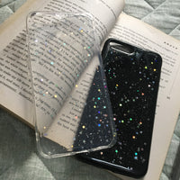 Glitter star case for iphone 8 7 6 6s plus x 10 6plus 7plus 8plus soft silicone bling cases etui for iphone 7 plus stars cover