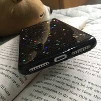 Glitter star case for iphone 8 7 6 6s plus x 10 6plus 7plus 8plus soft silicone bling cases etui for iphone 7 plus stars cover