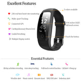 Smart Bracelet Heart Rate Monitor Wristband ID107Plus Multi sports VeryfitPro Fitness Tracker