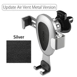 Car Phone Holder For iPhone X 8 7 6 6s Plus Samsung Air Vent Metal Universal Stand For 4-6 Inch Smartphone