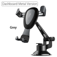 Car Phone Holder For iPhone X 8 7 6 6s Plus Samsung Air Vent Metal Universal Stand For 4-6 Inch Smartphone