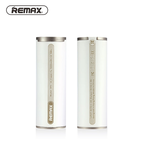 Batterie de Secours Remax 5000mAh Finger Ring Power Bank Backup Extra PowerBank External Battery Pack Emergency Backup Power RPL26 poverbank Charger