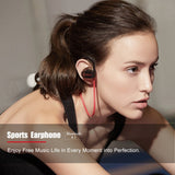 Wavefun bluetooth headphones IPX7 waterproof wireless headphone sports bass bluetooth earphone with mic for phone iPhone xiaomi
