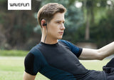 Wavefun bluetooth headphones IPX7 waterproof wireless headphone sports bass bluetooth earphone with mic for phone iPhone xiaomi