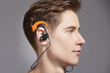 Wavefun bluetooth headphones IPX7 waterproof wireless headphone sports bass bluetooth earphone with mic for phone iPhone xiaomi