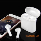 Wireless Headset Bluetooth Earpieces i7S Tws Earbuds Twins Earphone With Charging box Earphones For iPhone Samsung iphone Smart