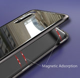 HUAWEI P20 PRO Magnetic Adsorption Case Ultra Phone Case For Huawei P20 P20 Pro P20Pro Magnet Tempered Glass Case+Gift Glass