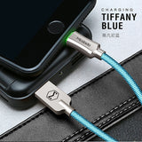 Cable USB pour iPhone iPod iPad compatible 5 6 7 8 X XS XR Auto Disconnect Fast Charging Data