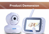 Wireless Camera 3.5 inch LCD Baby Video Audio Monitor Digital Baby Nanny CAM PAN Night Vision Babyphone Two Way Radio Babysitter