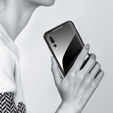 HUAWEI P20 PRO Magnetic Adsorption Case Ultra Phone Case For Huawei P20 P20 Pro P20Pro Magnet Tempered Glass Case+Gift Glass
