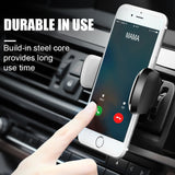 Tomkas 360 Degree Rotatable Car Phone Holder Universal Smartphone Mobile Phone Holder Stand Support Car Phone Stand Air Vent