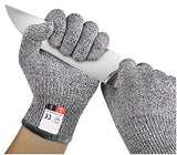 Paire de gants anti coupures - Tout simplement la meilleure protection qui existe contre les coupures du quotidien (cuisine, jardinage, bricolage) - Protection de niveau 5 conforme à la norme Euro