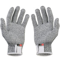 Paire de gants anti coupures - Tout simplement la meilleure protection qui existe contre les coupures du quotidien (cuisine, jardinage, bricolage) - Protection de niveau 5 conforme à la norme Euro