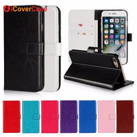 Cases Cover Coque Leather Wallet Bag For Apple iPhone X 5 4S Phone Case Accessory Etui