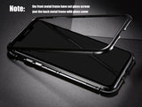 Luxury Magnetic Metal Case For coque iPhone 8Plus Case 7Plus X 8 6 S Plus Glass iPhone8 Cover etui For iPhone 7 Case carcasas