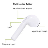 Earbuds Ture Mini Wireless Bluetooth Earphone Earpieces Stereo Music Headset For Apple iPhone Andriod