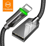 Cable USB pour iPhone iPod iPad compatible 5 6 7 8 X XS XR Auto Disconnect Fast Charging Data