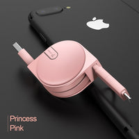 Cable USB retractable pour Apple