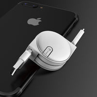 Cable USB retractable pour Apple