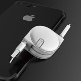 Cable USB retractable pour Apple