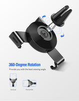 Ugreen Car Phone Holder for iPhone X 8 7 Gravity Air Vent Mount Holder for Phone in Car Mobile Phone Holder Stand for Samsung S9