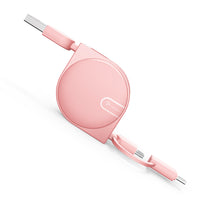 Cable USB retractable pour Apple