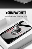 Tempered Glass Phone Case For iPhone 8 7 6 6s Plus Case Rose Floral Flower Shockproof Back Cover For iPhone 7 8 Plus Shell