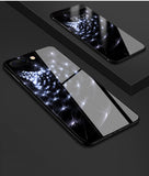 Tempered Glass Phone Case For iPhone 8 7 6 6s Plus Case Rose Floral Flower Shockproof Back Cover For iPhone 7 8 Plus Shell