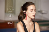Wavefun bluetooth headphones IPX7 waterproof wireless headphone sports bass bluetooth earphone with mic for phone iPhone xiaomi