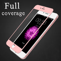 Full Body Coverage 9H Film For iPhone 6 6S 5 5S SE Screen Protector For iPhone 7 6 6S plus Protective Glass Cover