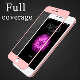 Full Body Coverage 9H Film For iPhone 6 6S 5 5S SE Screen Protector For iPhone 7 6 6S plus Protective Glass Cover