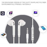For Apple Iphone 5s 6s 5 Xiaomi In-ear Earphone Bass Earbud Headset Stereo Headphone for Airpods Earpod Samsung Sony Earpiece