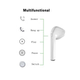 Earbuds Ture Mini Wireless Bluetooth Earphone Earpieces Stereo Music Headset For Apple iPhone Andriod
