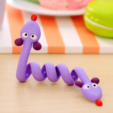 Lovely Cartoon Storage Wire Earphone Cable Winder Protector Cable Organizer Phone Wire Storage Charger Protetor Office Storage