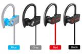 Wavefun bluetooth headphones IPX7 waterproof wireless headphone sports bass bluetooth earphone with mic for phone iPhone xiaomi